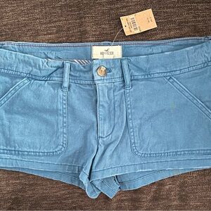 Brand New Hollister  California Socal Stretch Blue Shorts With Tags